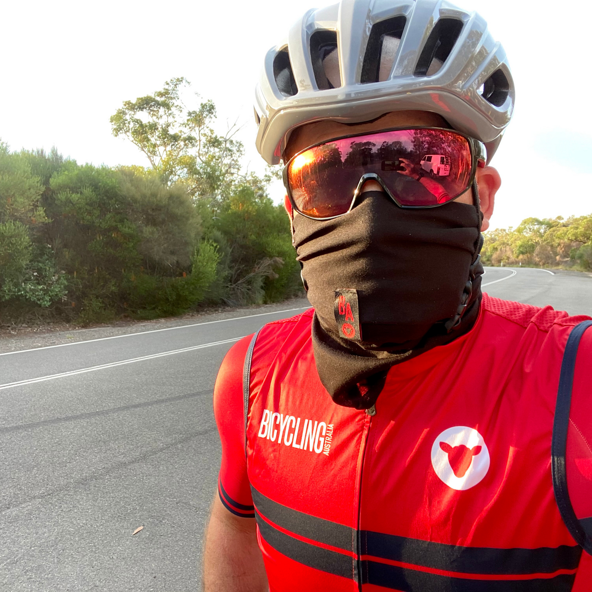 Black Sheep x Bicycling Australia Neck Warmer